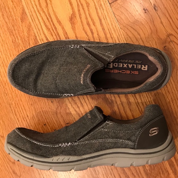 EUC Skechers Loafers, Brown main image 4